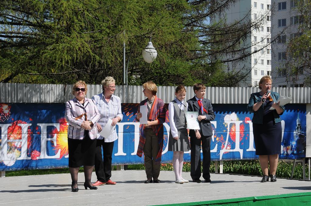 Бессмертный полк в Академическом районе (часть 3)
