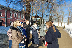 Прихожане храма Всех преподобных отцев Киево-Печерских посетили музей имени Андрея Рублева